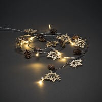 Slinga 10 kottar i trä LED