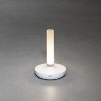 Biarritz USB-Tischvase weiss