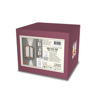 Vale wall 2x5W LED White/co