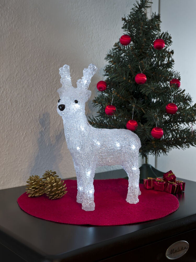 Ren akryl 23 cm LED 3xAAA