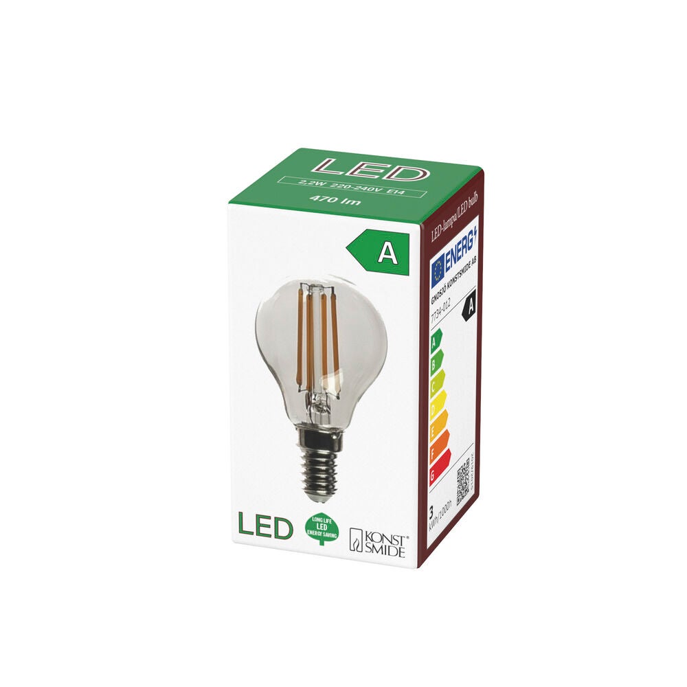 Glödlampa E14 LED P45 klar