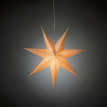 7 Point Paper Star 60cm White