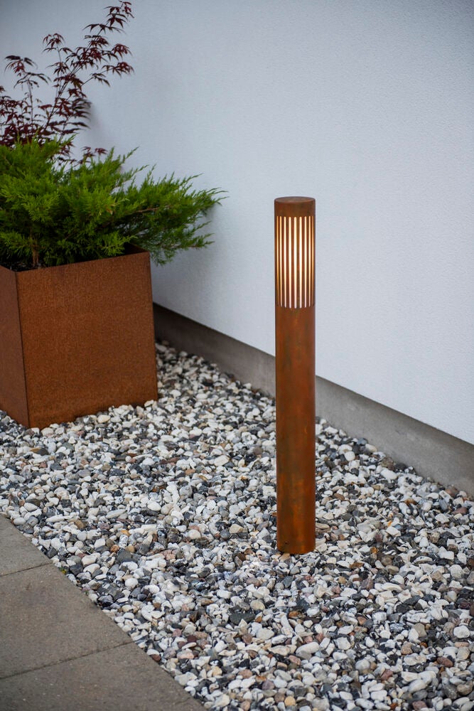 Pistoia trädgårdsstolpe Svart