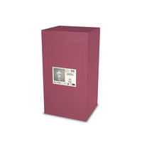 Virgo lykta E27 vit ex stolpe