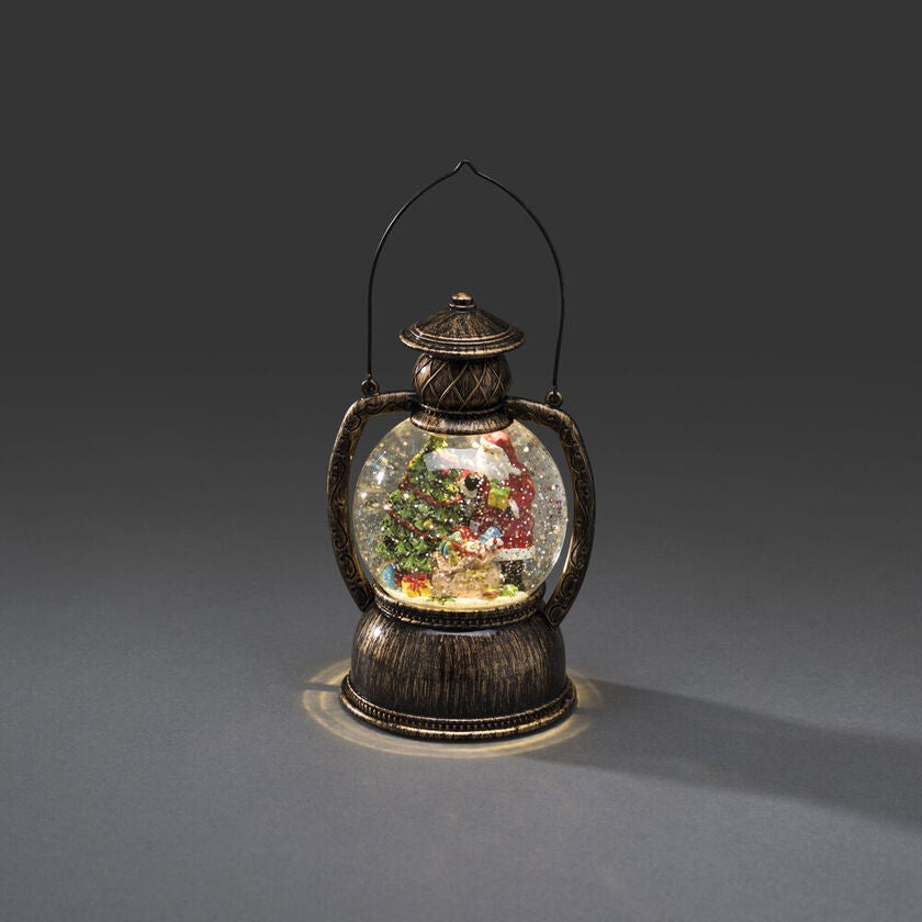 Vattenfylld rund lykta