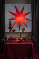 Pappersstjärna röd 115 cm