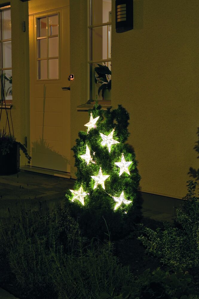 Star curtain with 7 LED