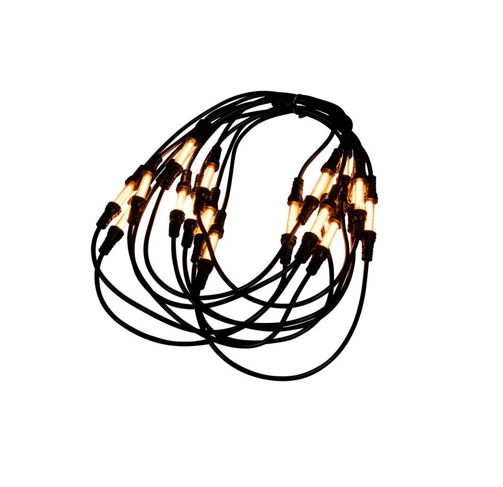 Slinga 30 avlånga amber LED