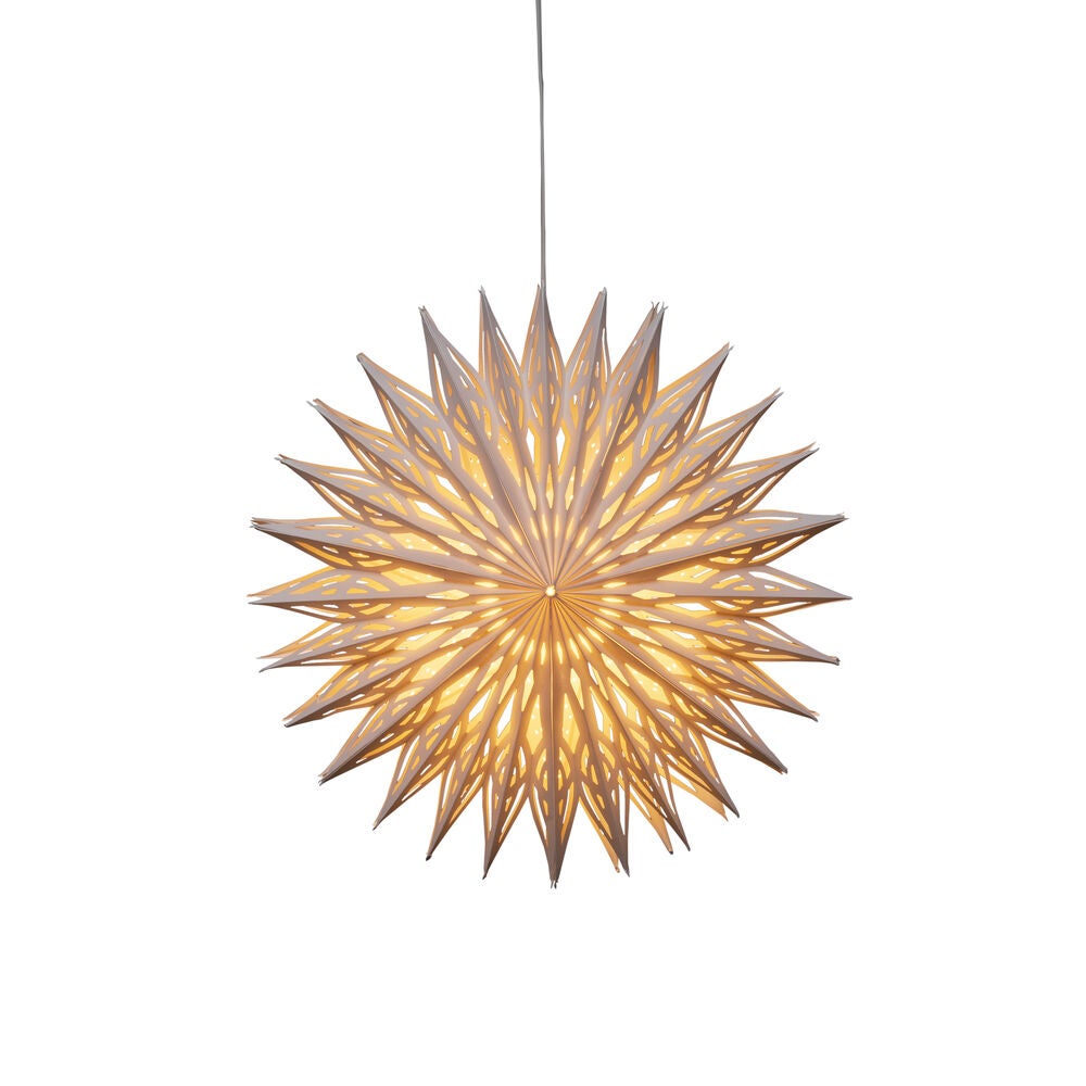 Papierstern, weiss, 60cm,Blume