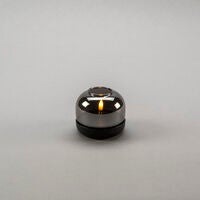 Ljus med glasdekoration LED