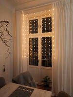 Gardinslinga 120 amber LED USB