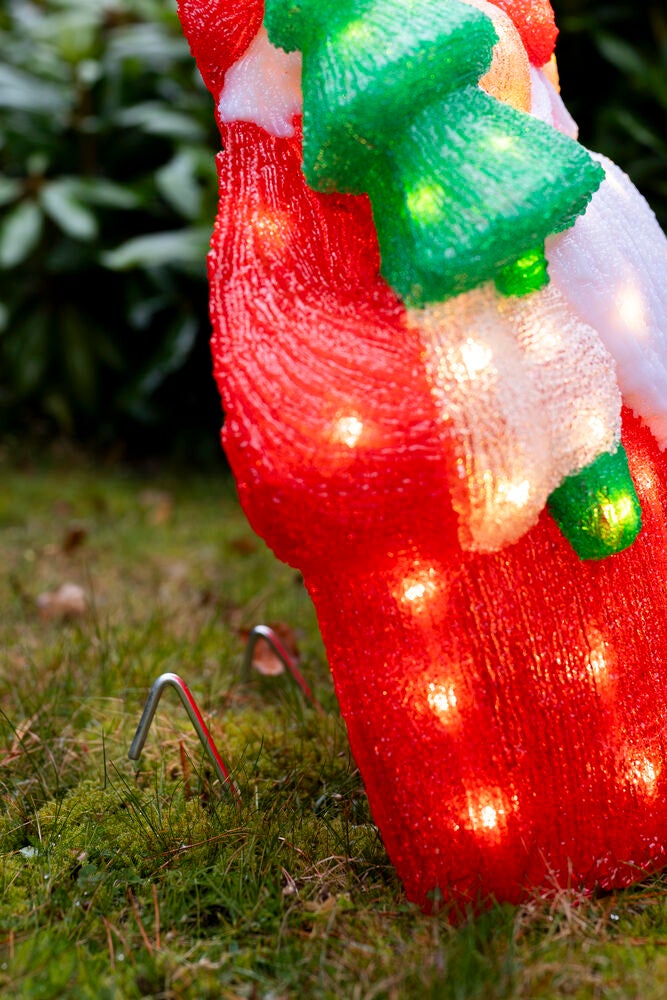 Tomte akryl platt 58 cm ute