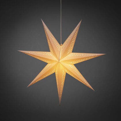 7 Point Paper Star 78cm White