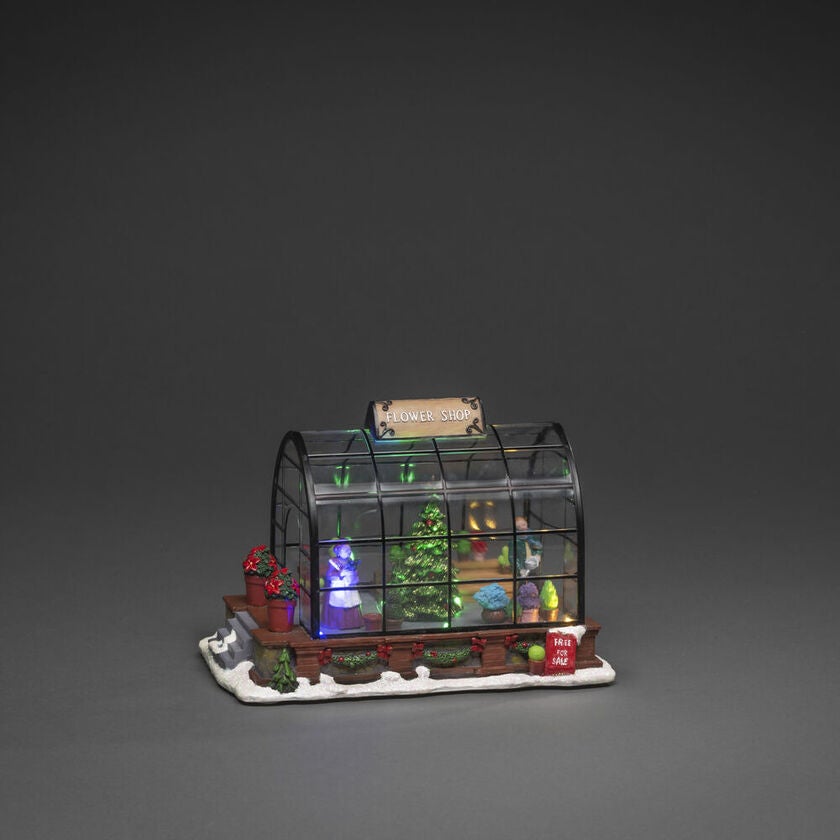 Fiberoptisk blomsteraffär