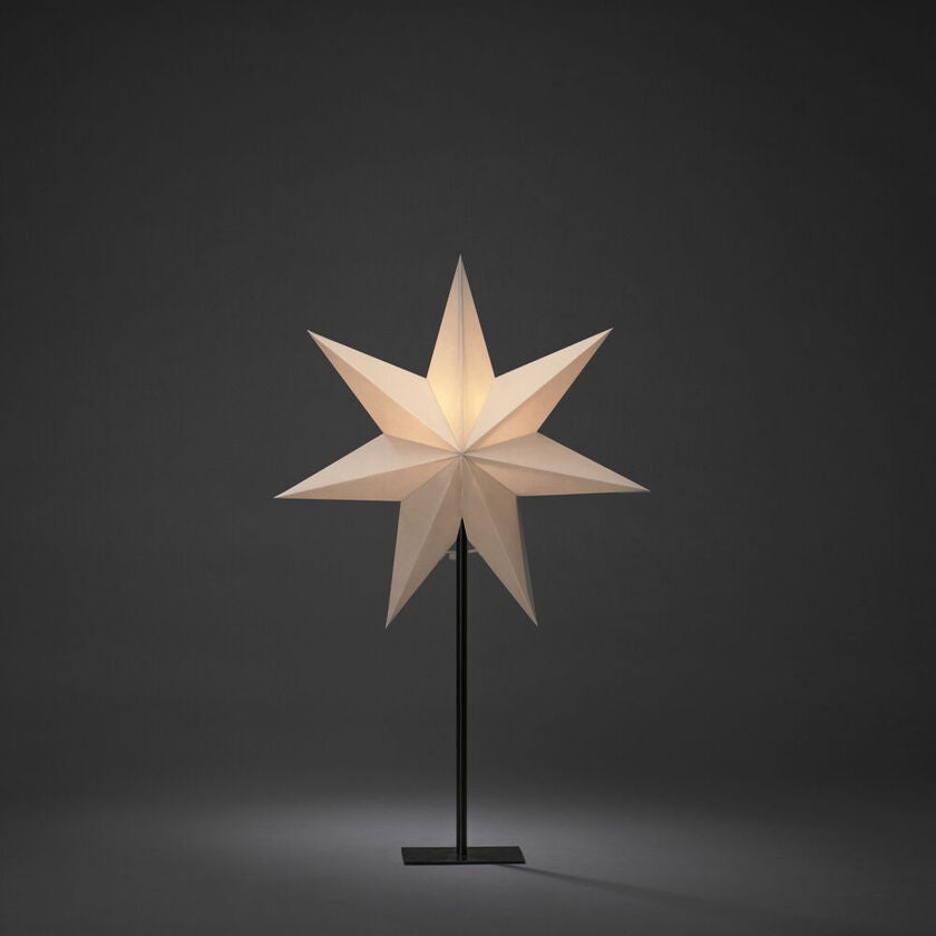 Stand Paper Star Greige 65cm