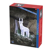 Acrylic reindeer 38cm, LED