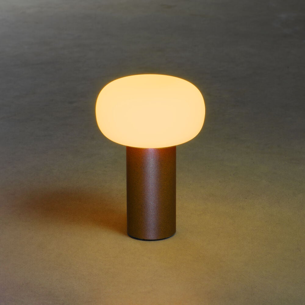 Antibes bordslampa rost USB