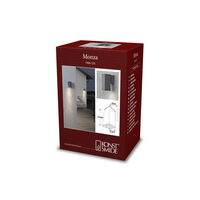 Monza Single Square Wall Light