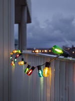 20 Clear Oval Bulb Set LED