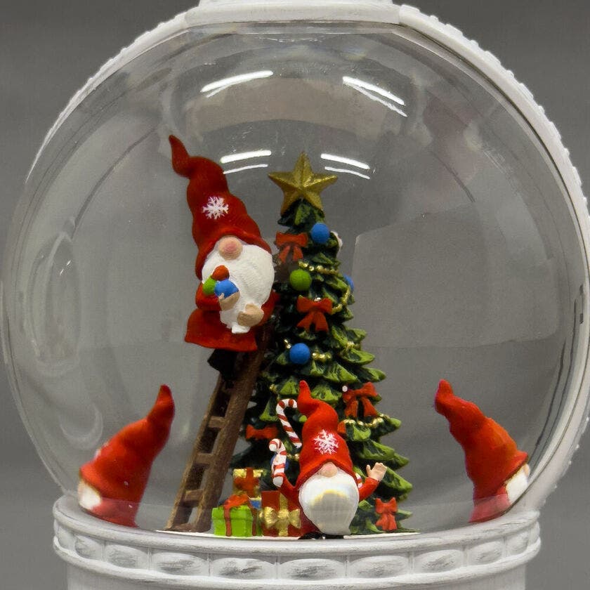 LED Wasserlaterne Santas