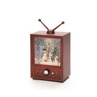 LED Fernseher mit 3 Schneemaen