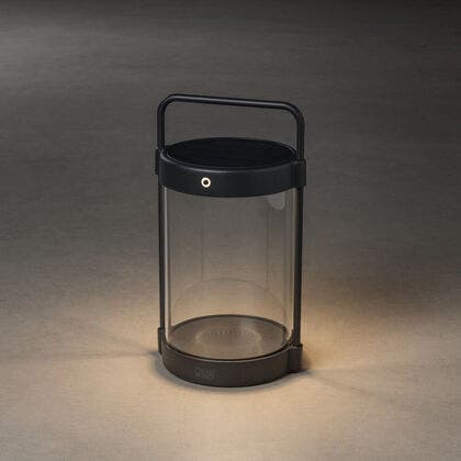 Crotone  Lantern usb/solar Bl