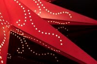 Paper star 9 points 115cm