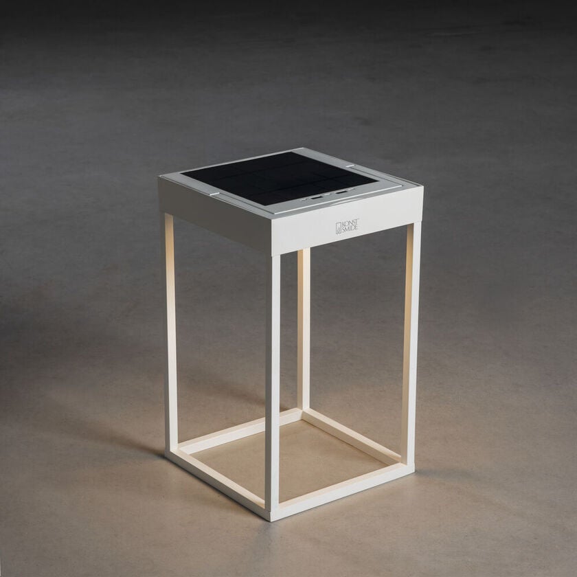 Portofino lanterna USB/sol vit