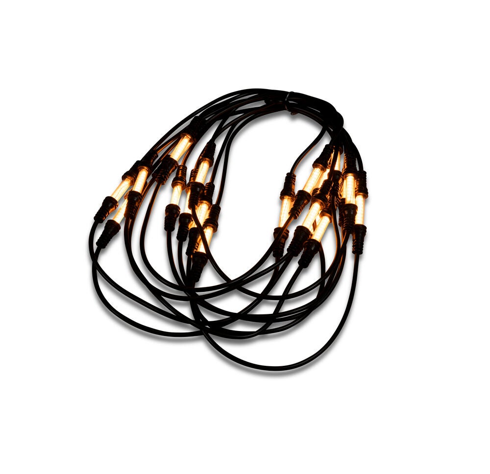 Slinga 30 avlånga amber LED