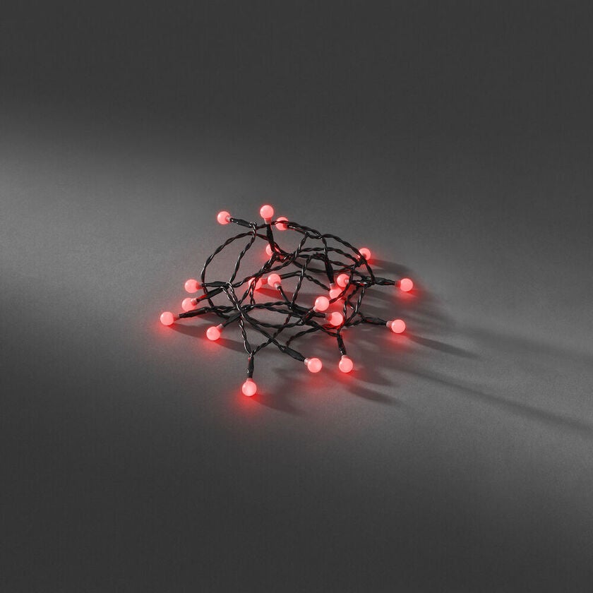 Light Set 20 Red Cherry LED