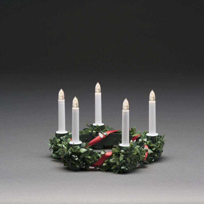 Lucia Crown, Green/Dec.B/O LED