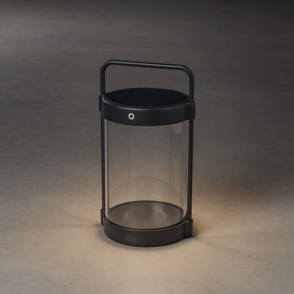 Crotone Lantern usb/solar Bl