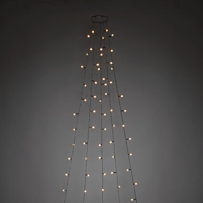 LED Baummantel mit Globes
