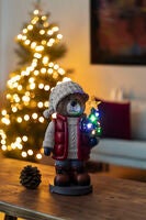 LED Teddybaer, klein, B/O