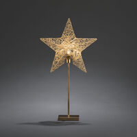 Brass Metal Star, Standing