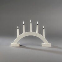 B/O Weiß Holzen Candlestick