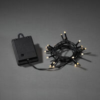 Slinga 20 varmvita LED frostad