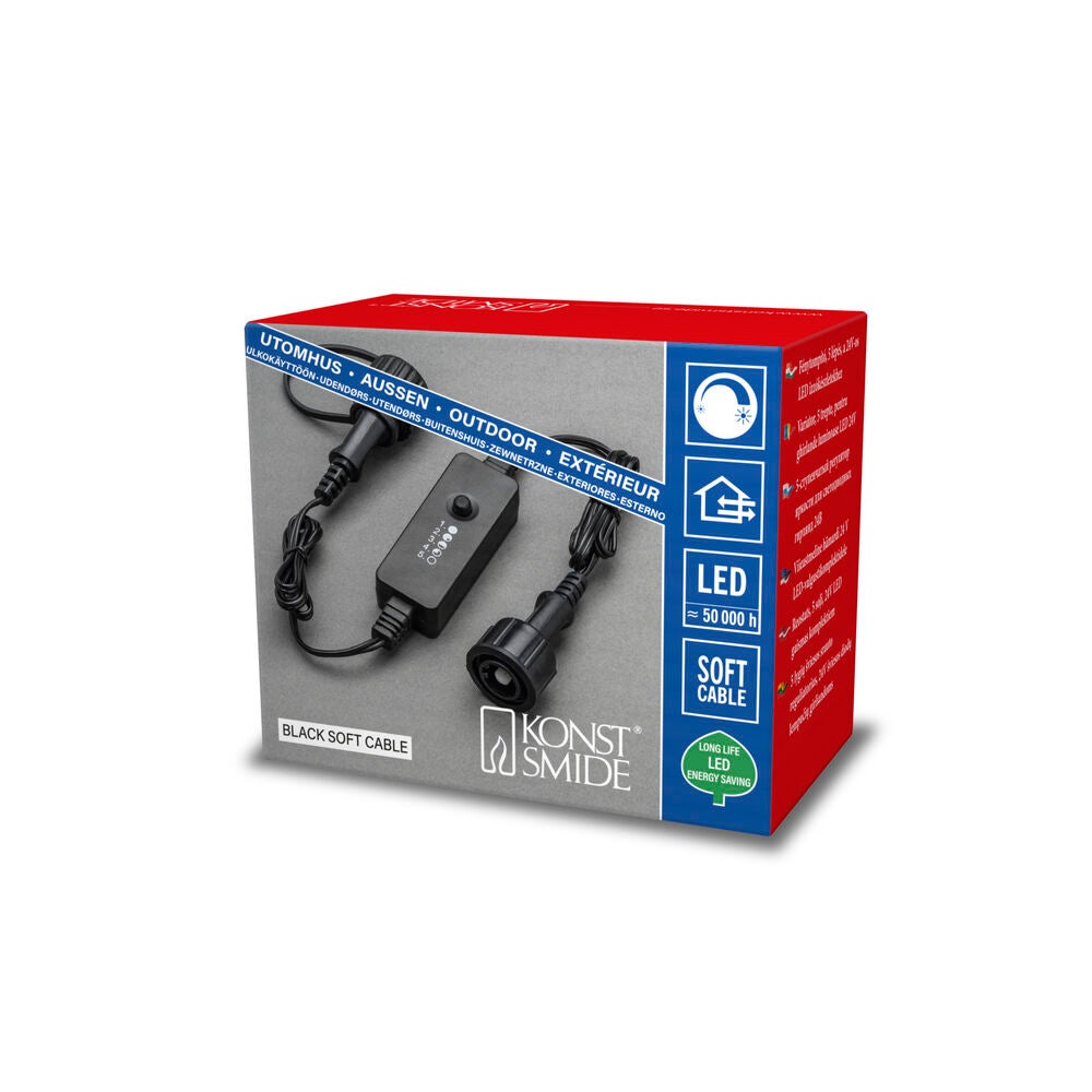 Dimmer, 5 Steps, Outdoor IP44