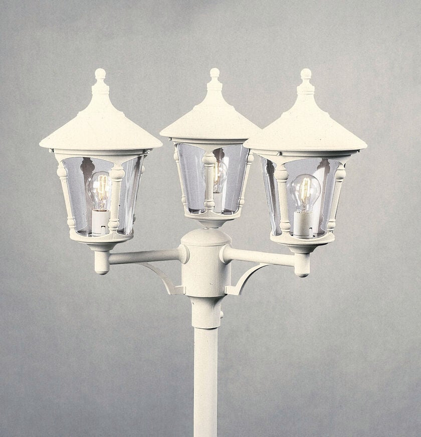 Virgo 3-arm lykta ex stolpe