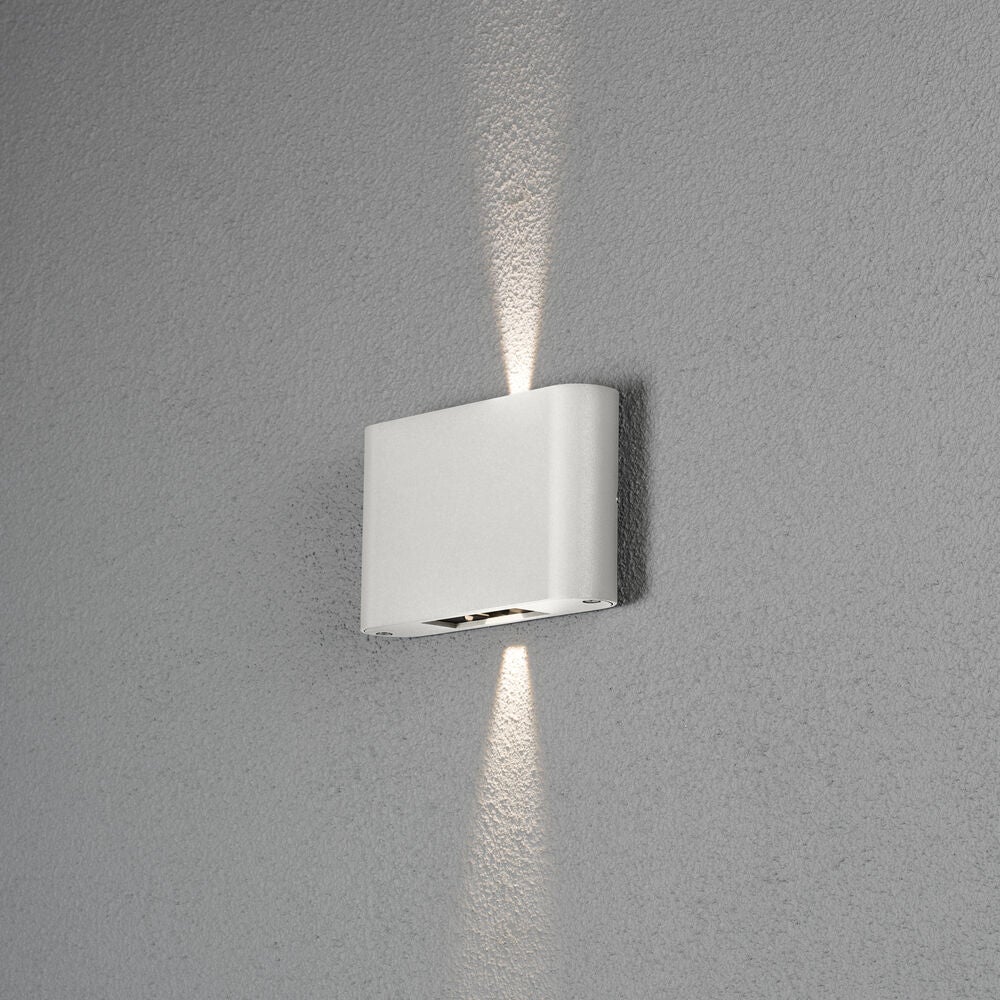 Chieri vägglykta 2x6W LED vit