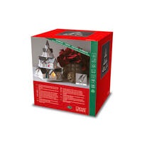 B/O Wooden House, 10 LED