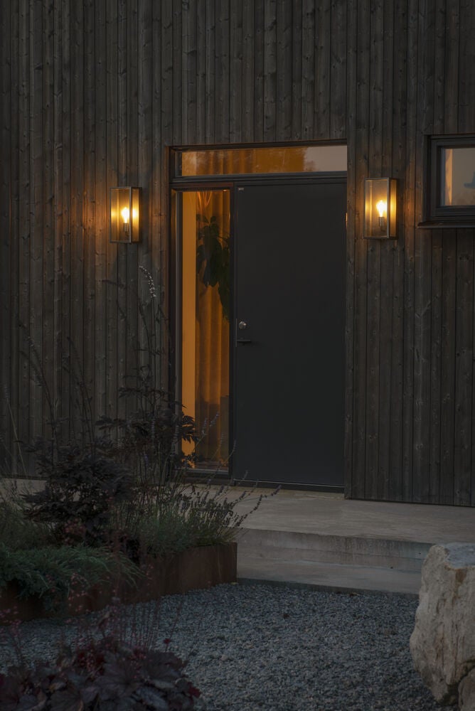 Carpi Wandl. groß E27 schwarz