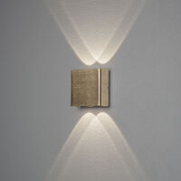 Chieri Wall 2x2 LED brass