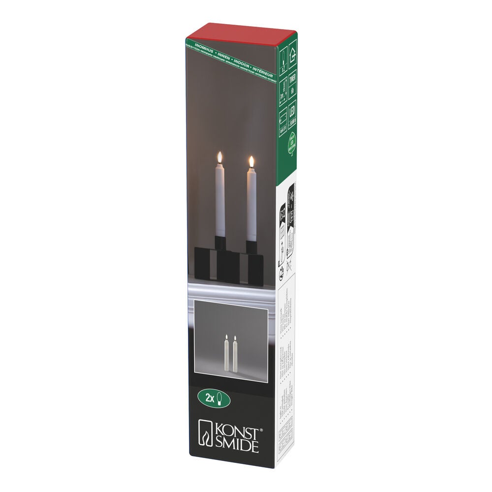 B/O Plastic LED candle sets