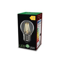 Glödlampa LED E27 45mm klar