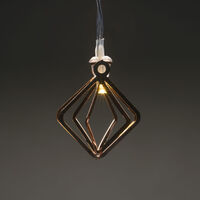 LED Dekolichterkette, kupferfa