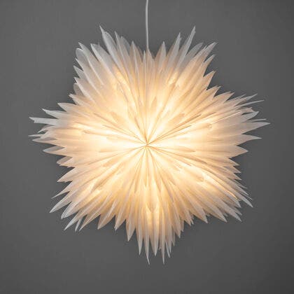 Paper Star hanging 80cm white
