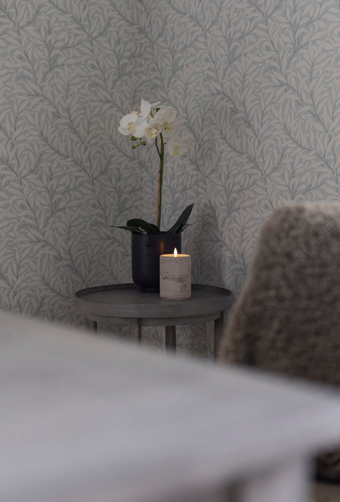 B/O cement candle light LED