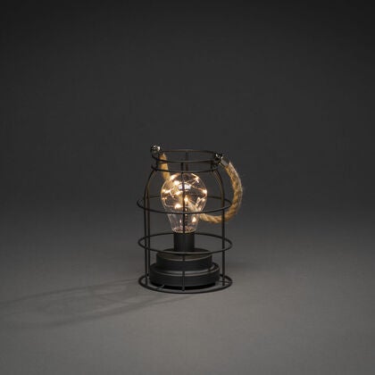 LED Metalllaterne, rund