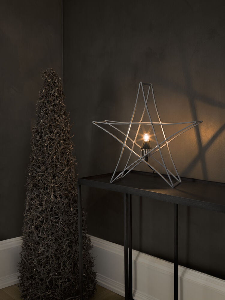 Metal table star, 40x40cm